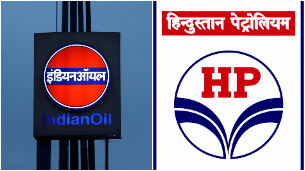 <div class="paragraphs"><p>The IOC logo (Left); and the HPCL logo (Right).</p></div>